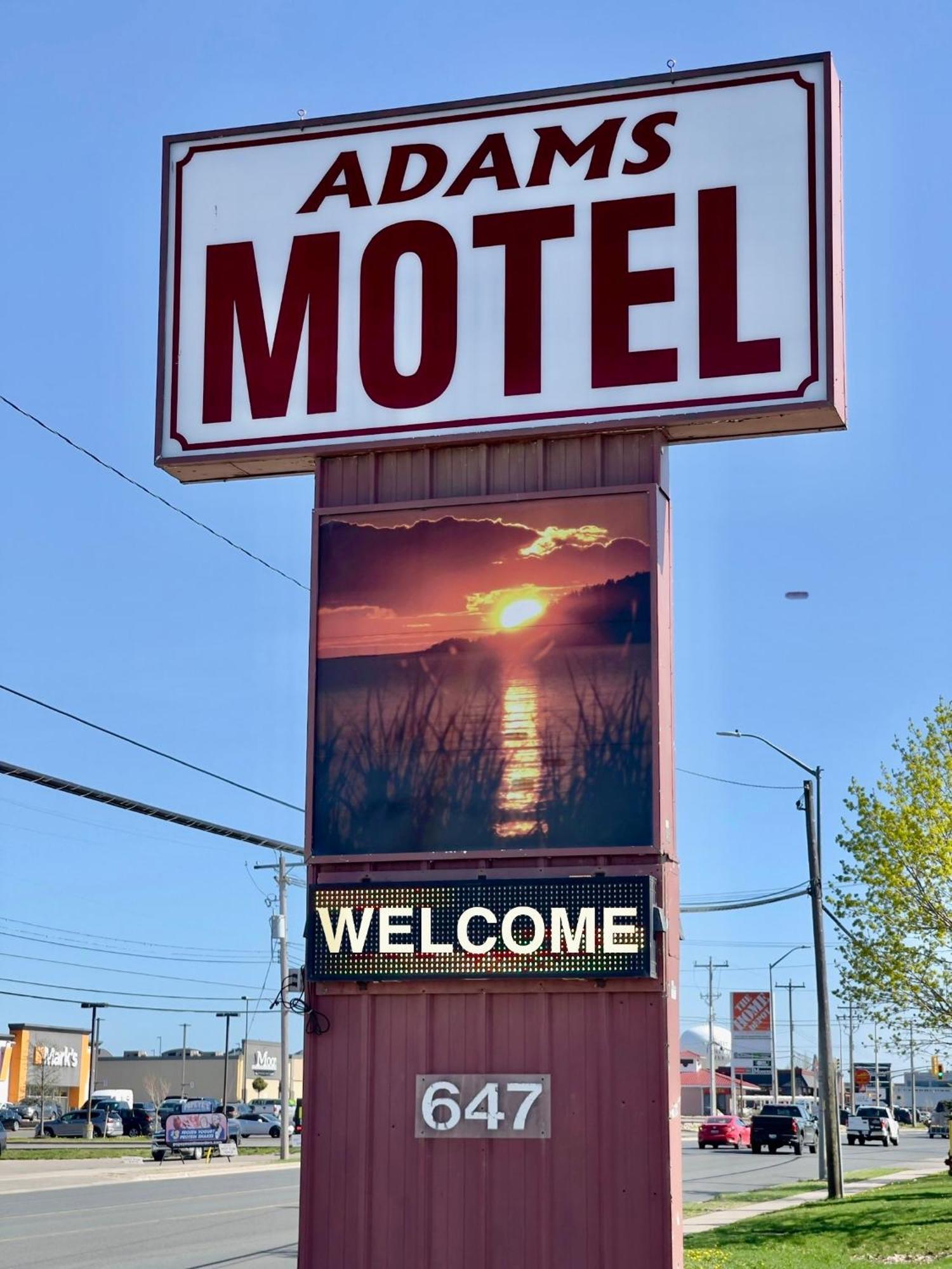 Adams Motel Sault Ste. Marie Eksteriør bilde